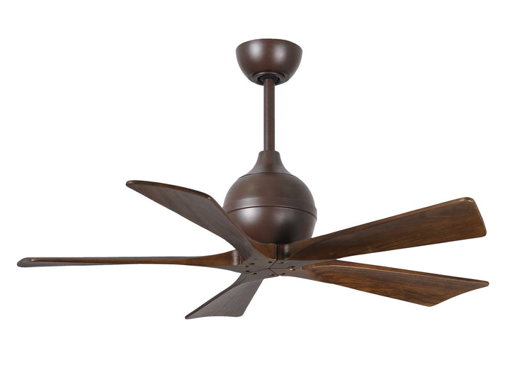 Matthews Fan Company Irene 5 42" Indoor/Outdoor DC Ceiling Fan with Remote and Wall Control