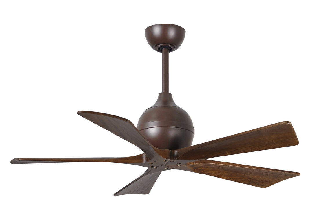 Matthews Fan Company Irene 5 52" Indoor/Outdoor DC Ceiling Fan with Remote and Wall Control