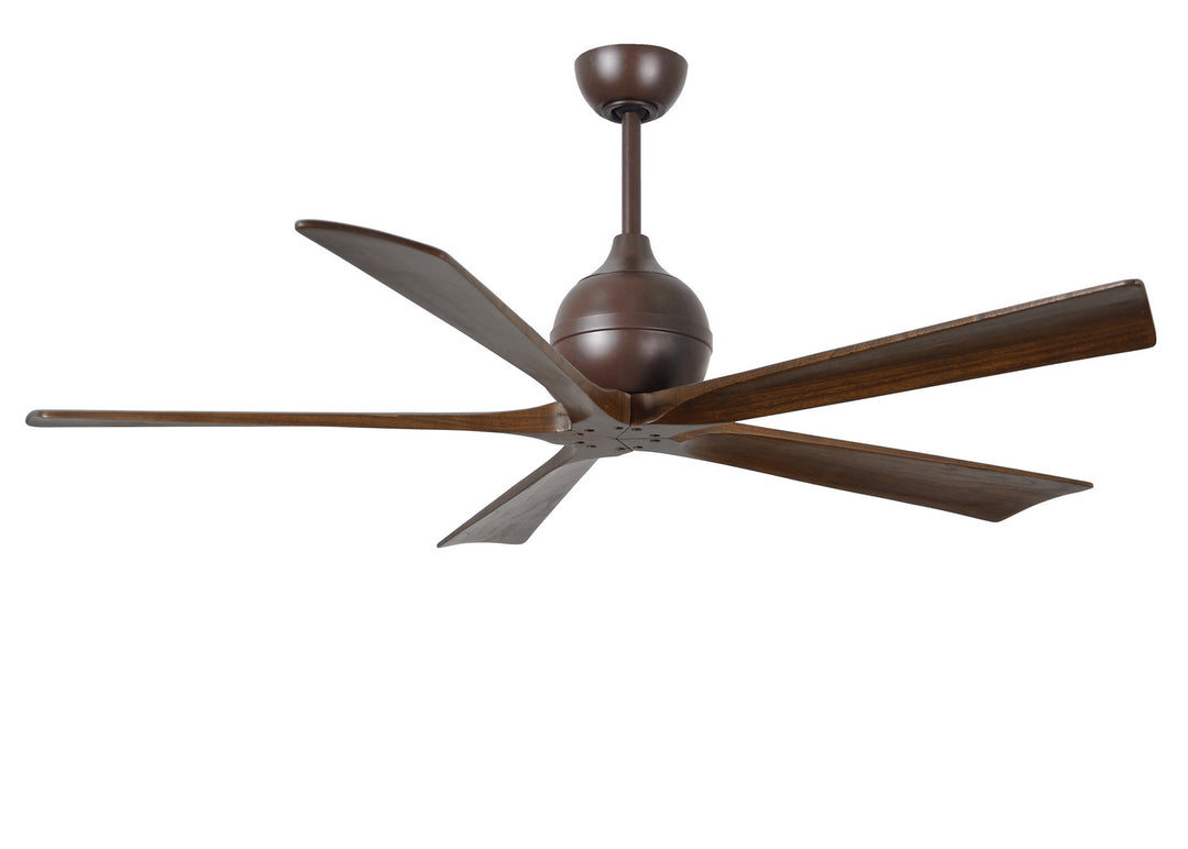 Matthews Fan Company Irene 5 60" Indoor/Outdoor DC Ceiling Fan with Remote and Wall Control