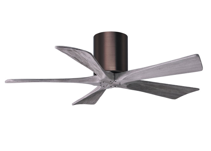 Matthews Fan Company Irene 5H 42" Indoor/Outdoor DC Hugger Ceiling Fan with Remote and Wall Control