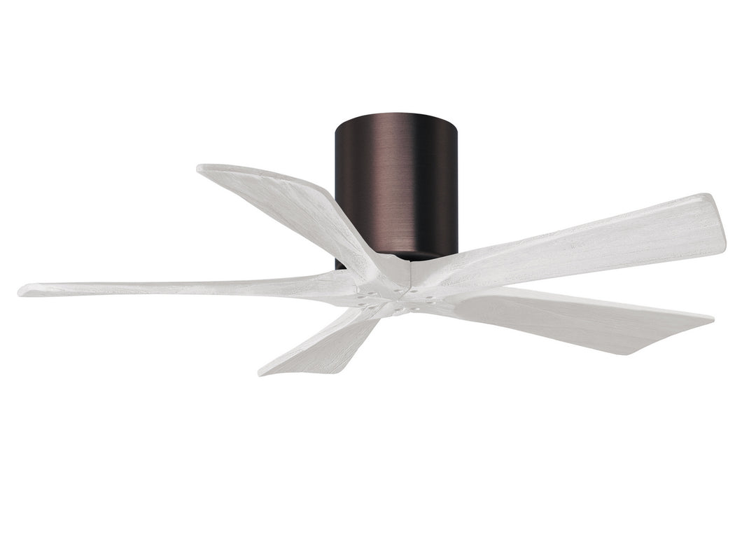 Matthews Fan Company Irene 5H 42" Indoor/Outdoor DC Hugger Ceiling Fan with Remote and Wall Control