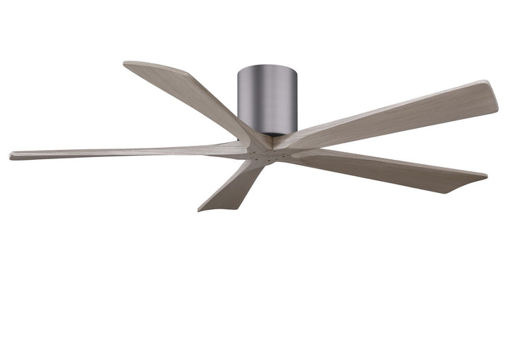 Matthews Fan Company Irene 5H 60" Indoor/Outdoor DC Hugger Ceiling Fan with Remote and Wall Control