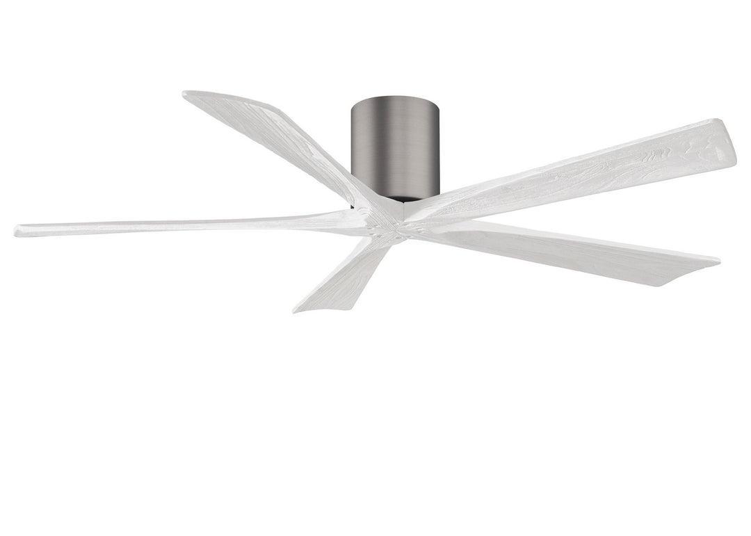 Matthews Fan Company Irene 5H 60" Indoor/Outdoor DC Hugger Ceiling Fan with Remote and Wall Control