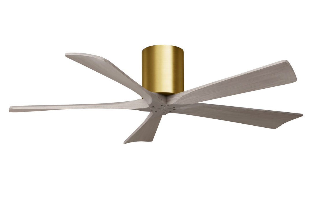 Matthews Fan Company Irene 5H 52" Indoor/Outdoor DC Hugger Ceiling Fan with wall control and remote