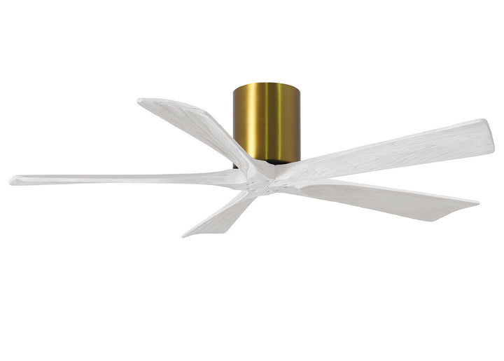 Matthews Fan Company Irene 5H 52" Indoor/Outdoor DC Hugger Ceiling Fan with wall control and remote