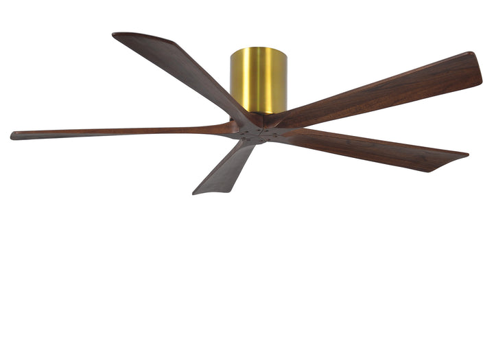 Matthews Fan Company Irene 5H 60" Indoor/Outdoor DC Hugger Ceiling Fan with Remote and Wall Control