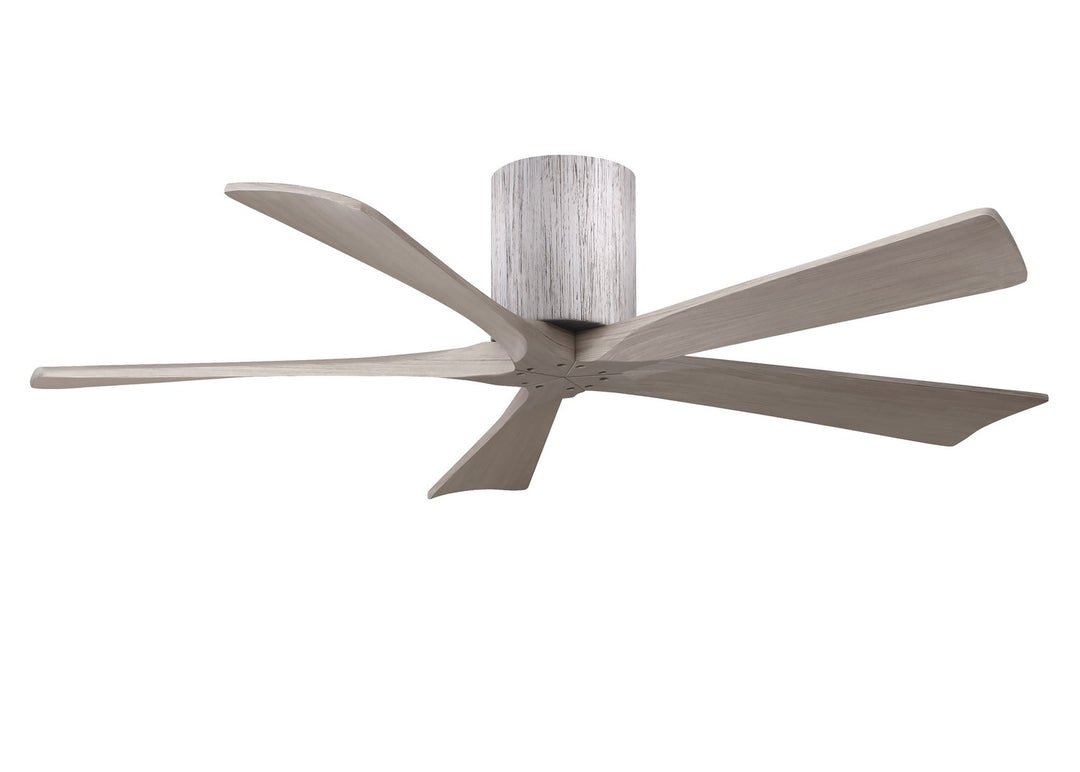 Matthews Fan Company Irene 5H 52" Indoor/Outdoor DC Hugger Ceiling Fan with wall control and remote