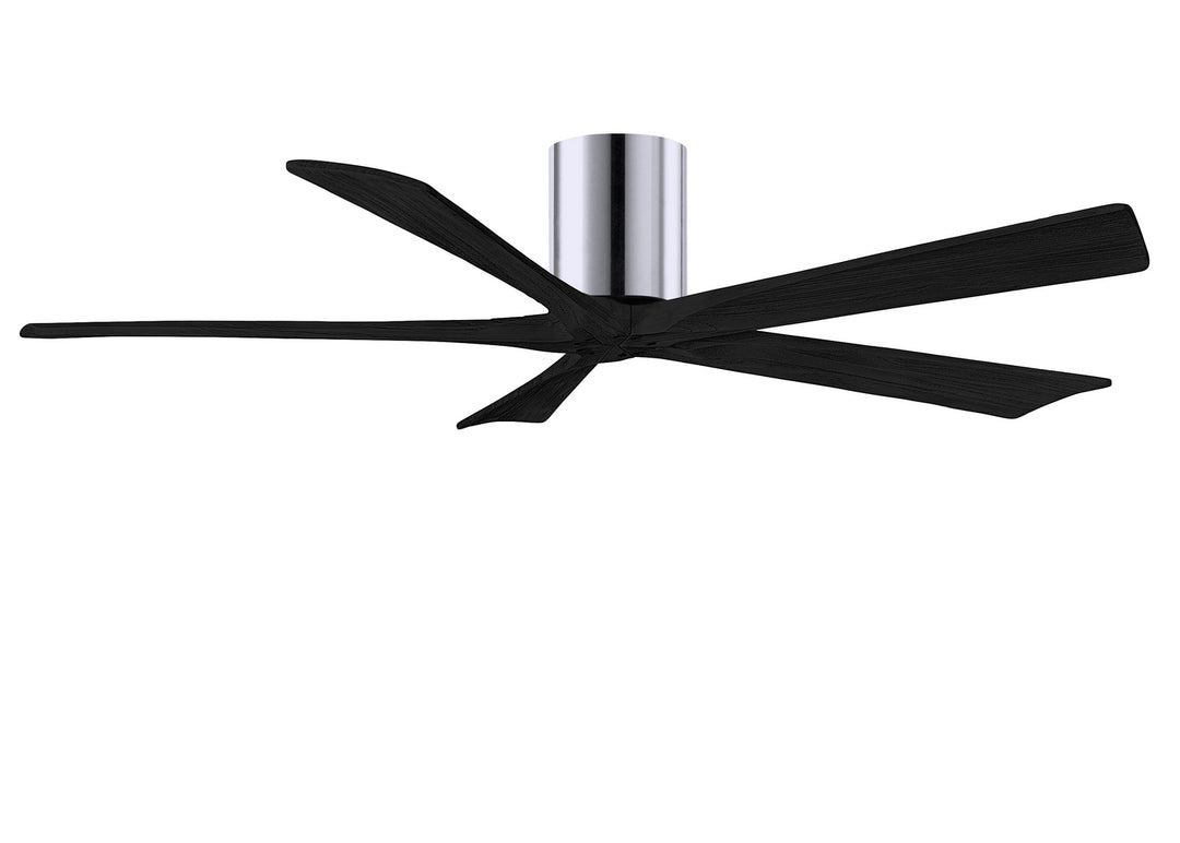 Matthews Fan Company Irene 5H 60" Indoor/Outdoor DC Hugger Ceiling Fan with Remote and Wall Control