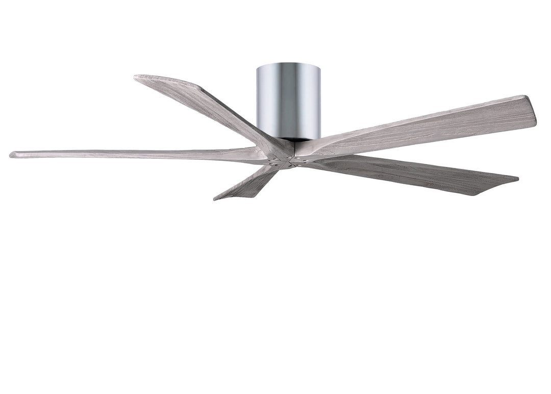 Matthews Fan Company Irene 5H 60" Indoor/Outdoor DC Hugger Ceiling Fan with Remote and Wall Control