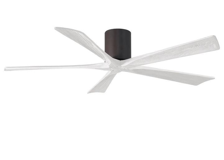 Matthews Fan Company Irene 5H 60" Indoor/Outdoor DC Hugger Ceiling Fan with Remote and Wall Control