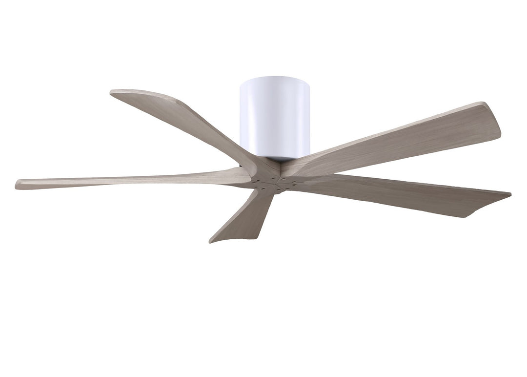 Matthews Fan Company Irene 5H 52" Indoor/Outdoor DC Hugger Ceiling Fan with wall control and remote