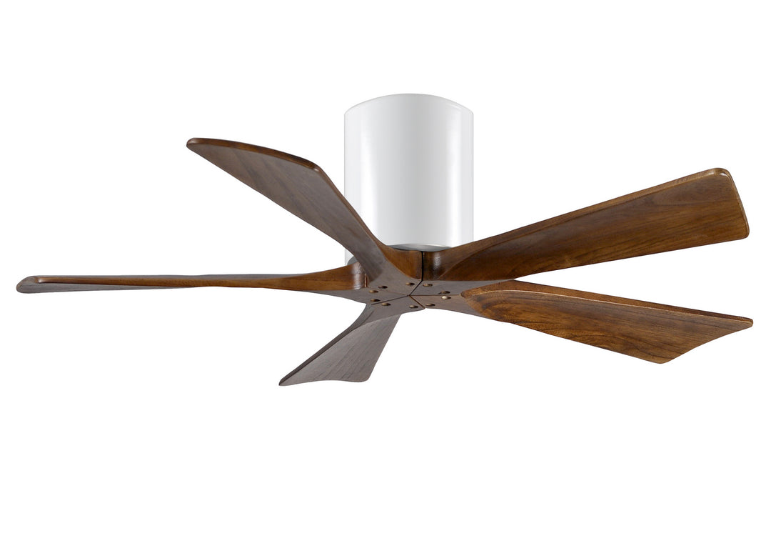 Matthews Fan Company Irene 5H 42" Indoor/Outdoor DC Hugger Ceiling Fan with Remote and Wall Control