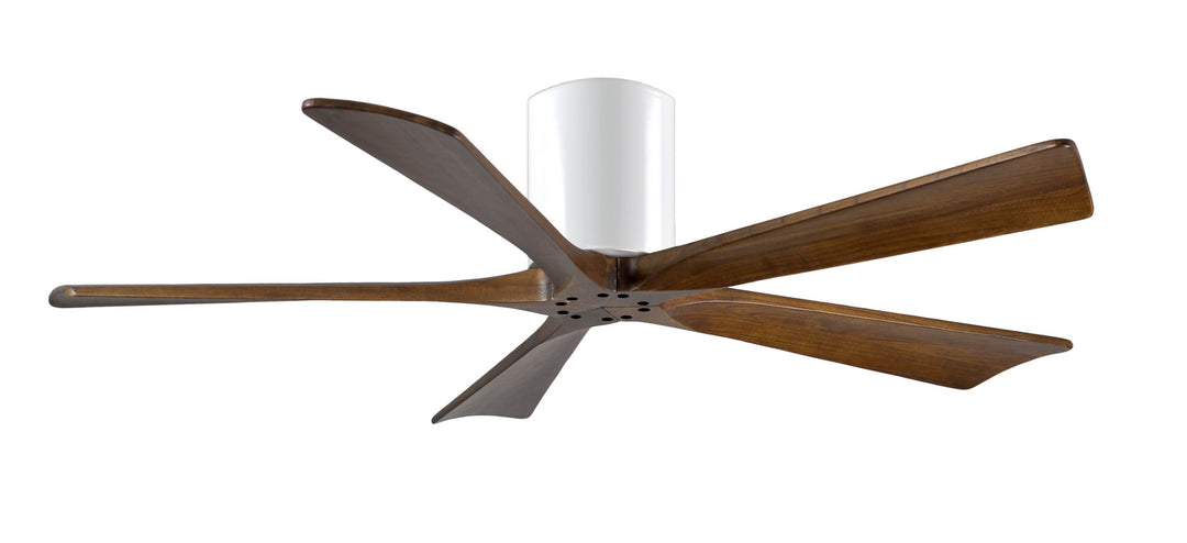 Matthews Fan Company Irene 5H 52" Indoor/Outdoor DC Hugger Ceiling Fan with wall control and remote