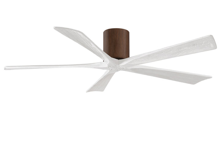 Matthews Fan Company Irene 5H 60" Indoor/Outdoor DC Hugger Ceiling Fan with Remote and Wall Control