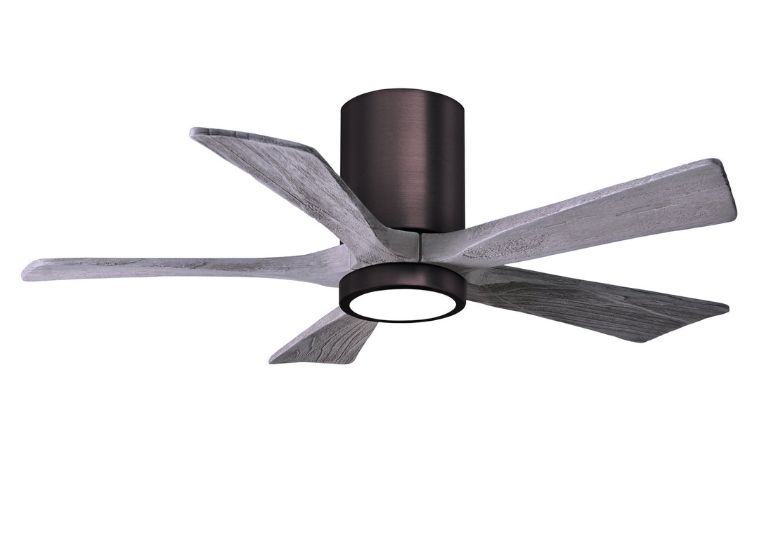 Matthews Fan Company Irene 5HLK 42" Indoor/Outdoor Hugged DC Ceiling Fan with Remote and Wall Control