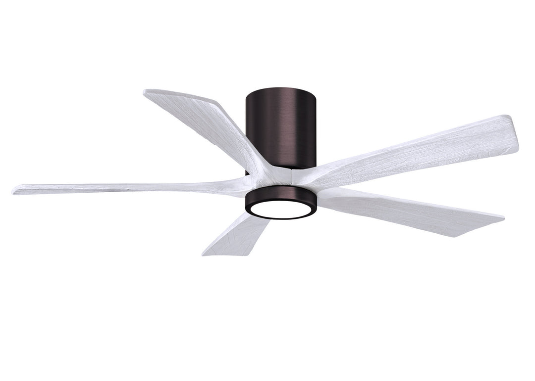 Matthews Fan Company Irene 5 HLK 52" Indoor/Outdoor DC Ceiling Fan with Remote and Wall Control