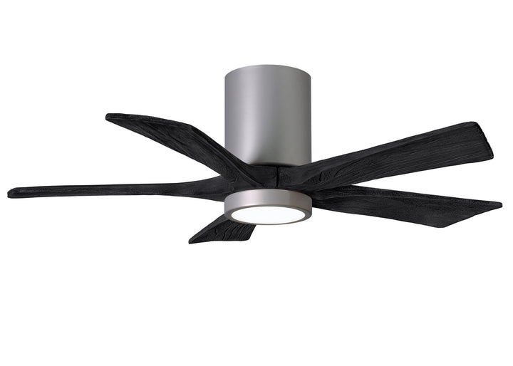 Matthews Fan Company Irene 5HLK 42" Indoor/Outdoor Hugged DC Ceiling Fan with Remote and Wall Control