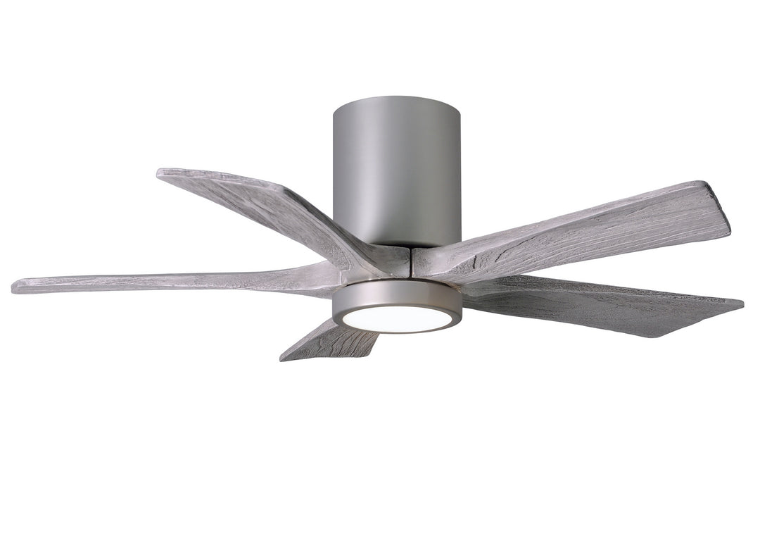 Matthews Fan Company Irene 5HLK 42" Indoor/Outdoor Hugged DC Ceiling Fan with Remote and Wall Control