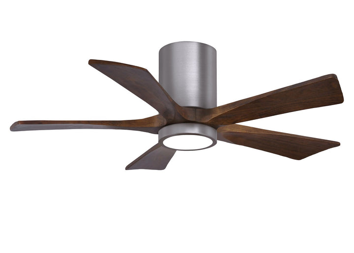 Matthews Fan Company Irene 5HLK 42" Indoor/Outdoor Hugged DC Ceiling Fan with Remote and Wall Control