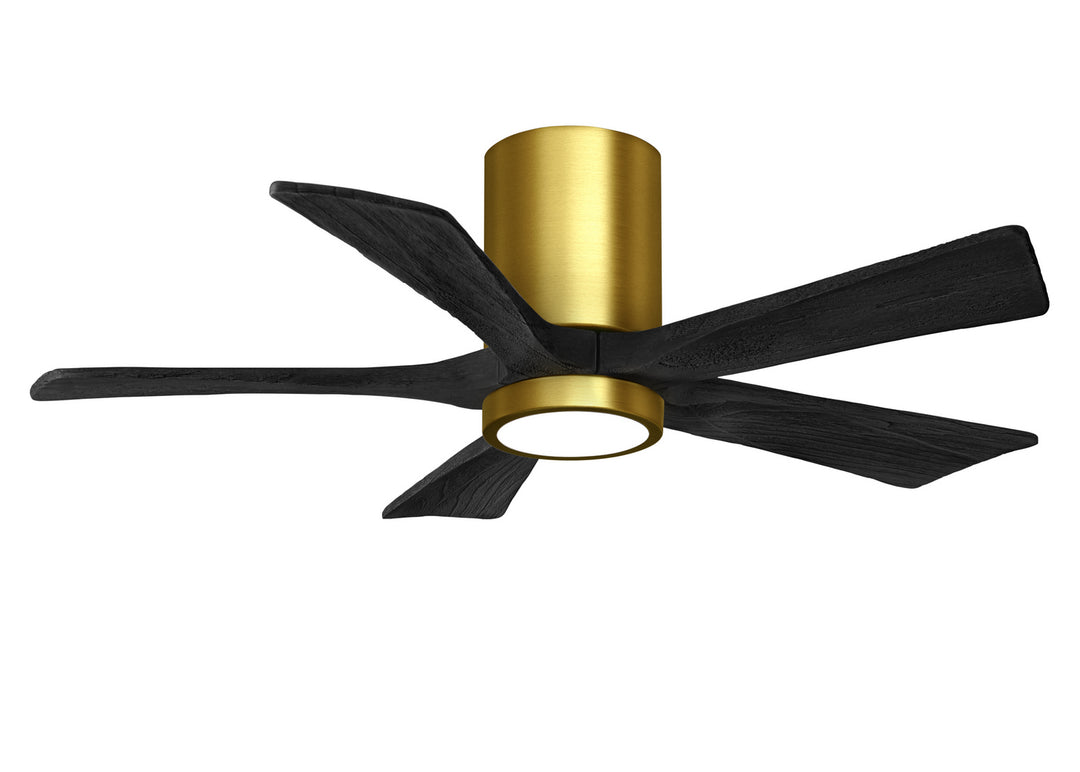 Matthews Fan Company Irene 5HLK 42" Indoor/Outdoor Hugged DC Ceiling Fan with Remote and Wall Control