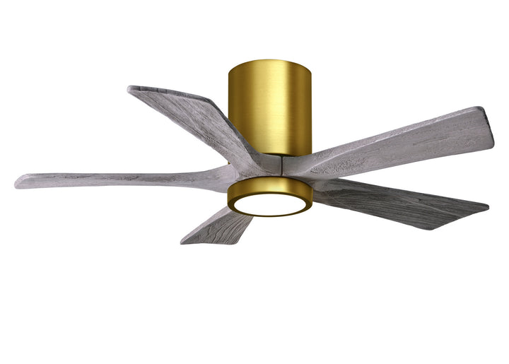 Matthews Fan Company Irene 5HLK 42" Indoor/Outdoor Hugged DC Ceiling Fan with Remote and Wall Control