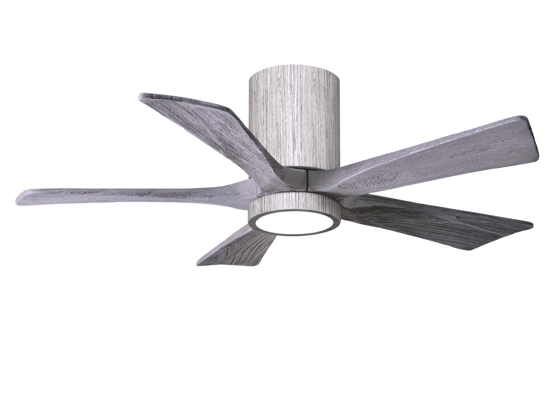 Matthews Fan Company Irene 5HLK 42" Indoor/Outdoor Hugged DC Ceiling Fan with Remote and Wall Control