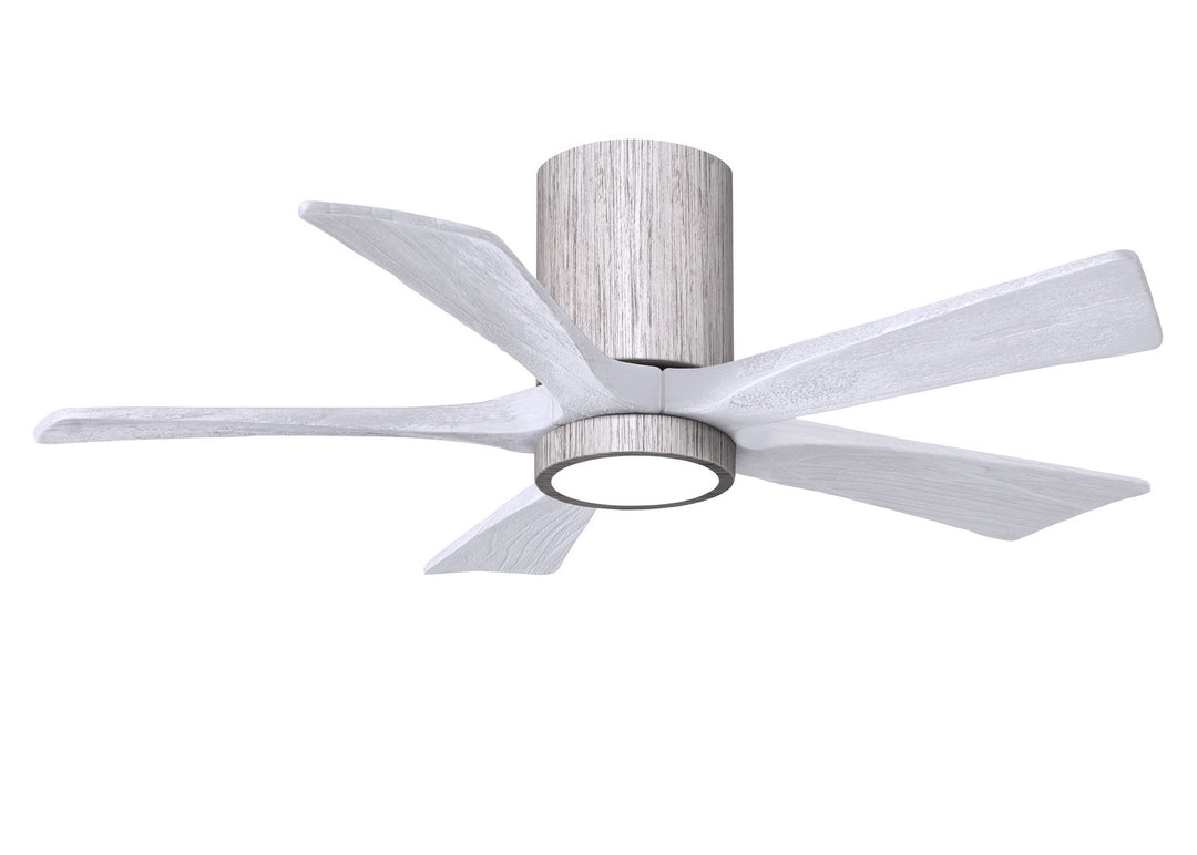 Matthews Fan Company Irene 5HLK 42" Indoor/Outdoor Hugged DC Ceiling Fan with Remote and Wall Control