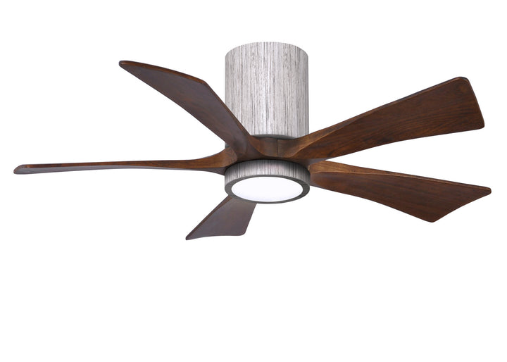 Matthews Fan Company Irene 5HLK 42" Indoor/Outdoor Hugged DC Ceiling Fan with Remote and Wall Control