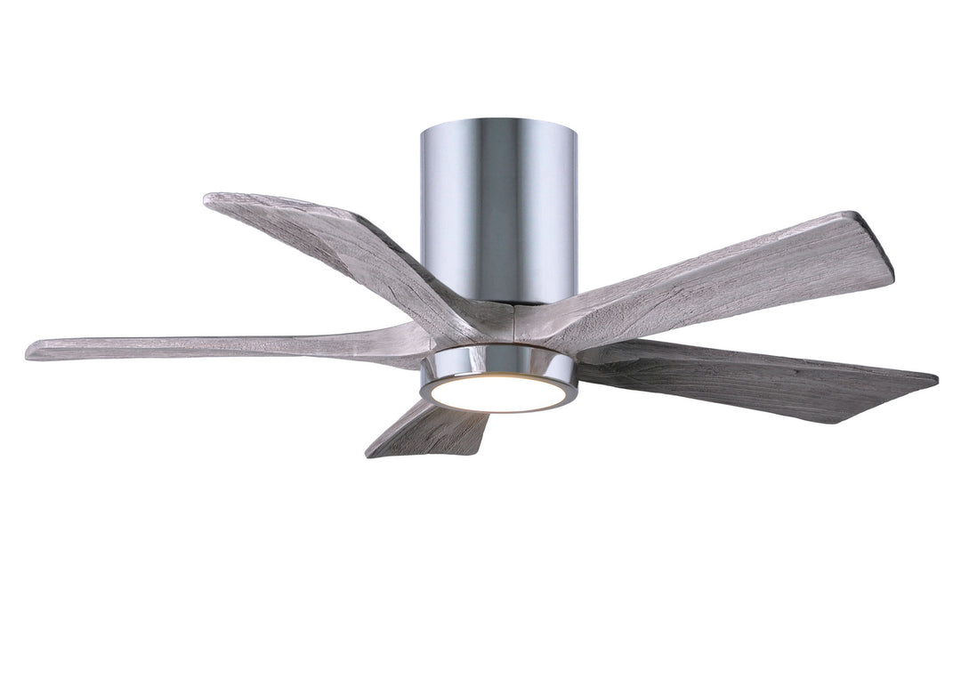 Matthews Fan Company Irene 5HLK 42" Indoor/Outdoor Hugged DC Ceiling Fan with Remote and Wall Control