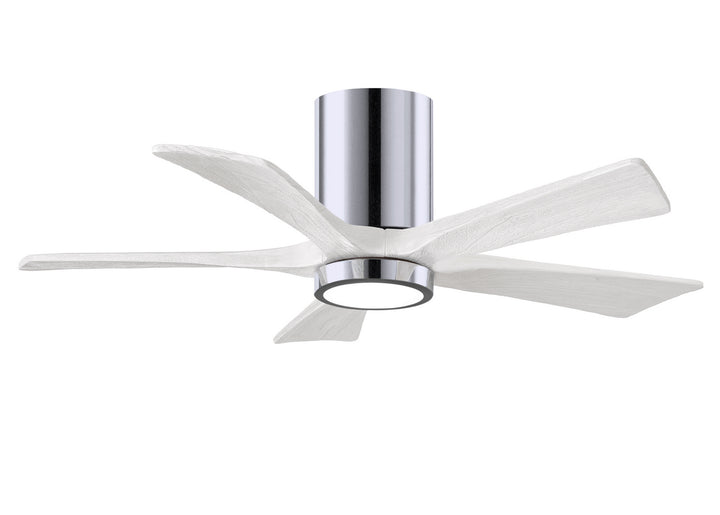 Matthews Fan Company Irene 5HLK 42" Indoor/Outdoor Hugged DC Ceiling Fan with Remote and Wall Control