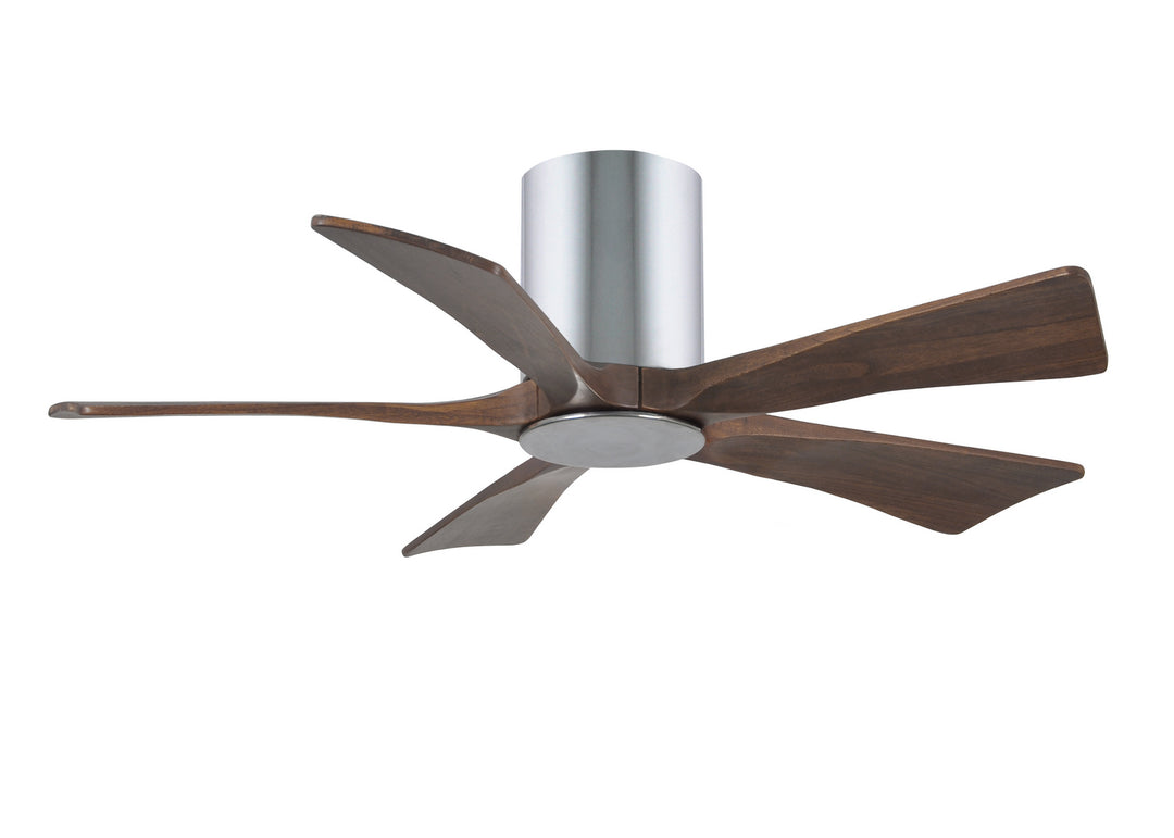 Matthews Fan Company Irene 5HLK 42" Indoor/Outdoor Hugged DC Ceiling Fan with Remote and Wall Control