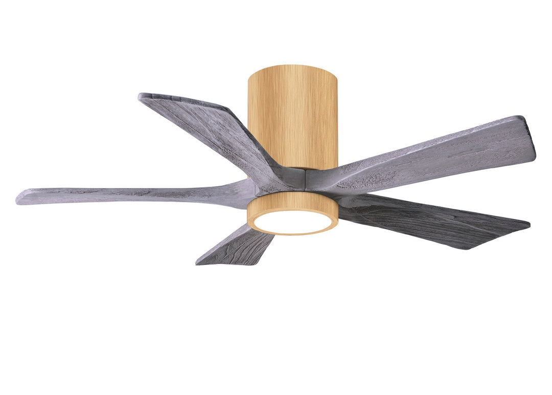 Matthews Fan Company Irene 5HLK 42" Indoor/Outdoor Hugged DC Ceiling Fan with Remote and Wall Control