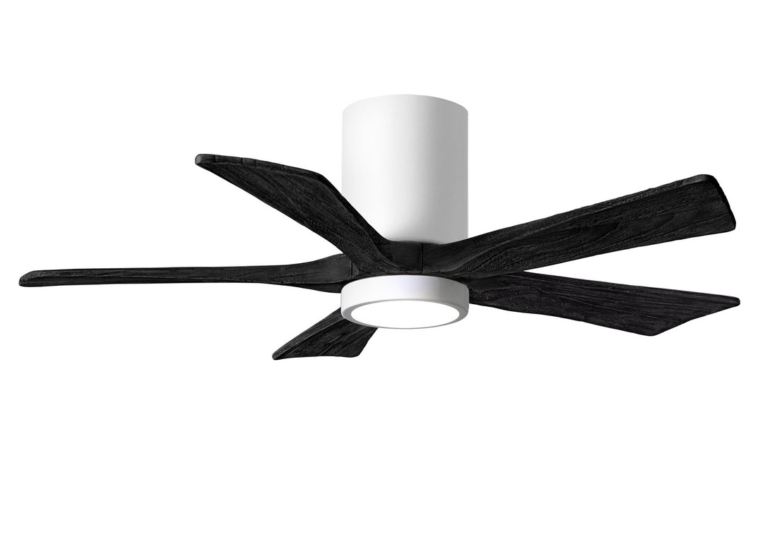 Matthews Fan Company Irene 5HLK 42" Indoor/Outdoor Hugged DC Ceiling Fan with Remote and Wall Control