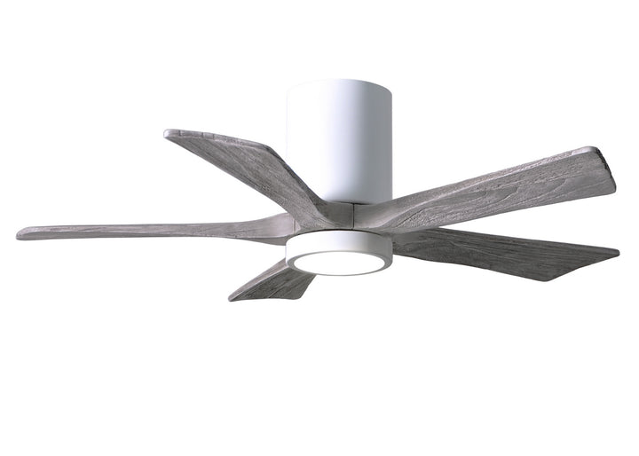 Matthews Fan Company Irene 5HLK 42" Indoor/Outdoor Hugged DC Ceiling Fan with Remote and Wall Control