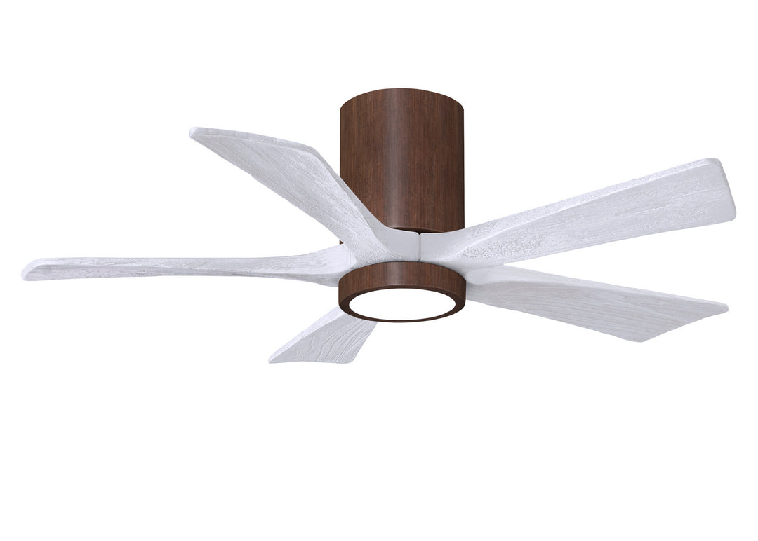 Matthews Fan Company Irene 5HLK 42" Indoor/Outdoor Hugged DC Ceiling Fan with Remote and Wall Control