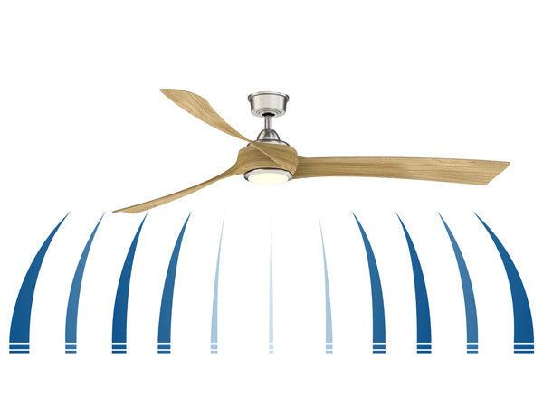 Fanimation Wrap 72" Indoor/Outdoor Mix &amp; Match Ceiling Fan with Remote Control