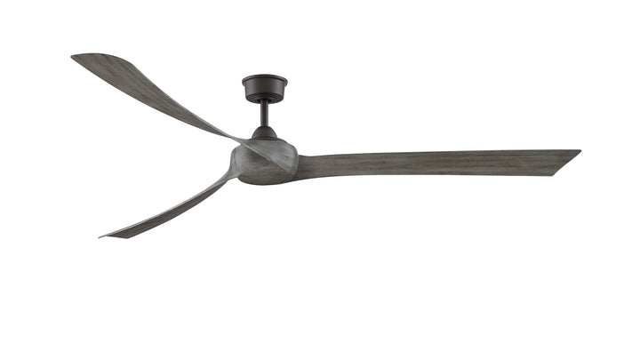 Fanimation Wrap 84" Indoor/Outdoor Mix &amp; Match Ceiling Fan with Remote Control