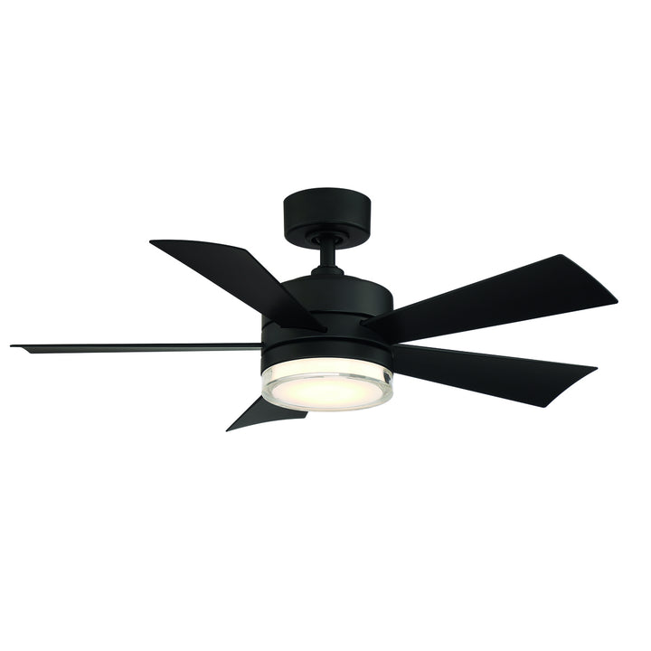 Modern Forms Fans Wynd Smart Outdoor DC Ceiling Fan with 19.5W CCT LED and Remote Control