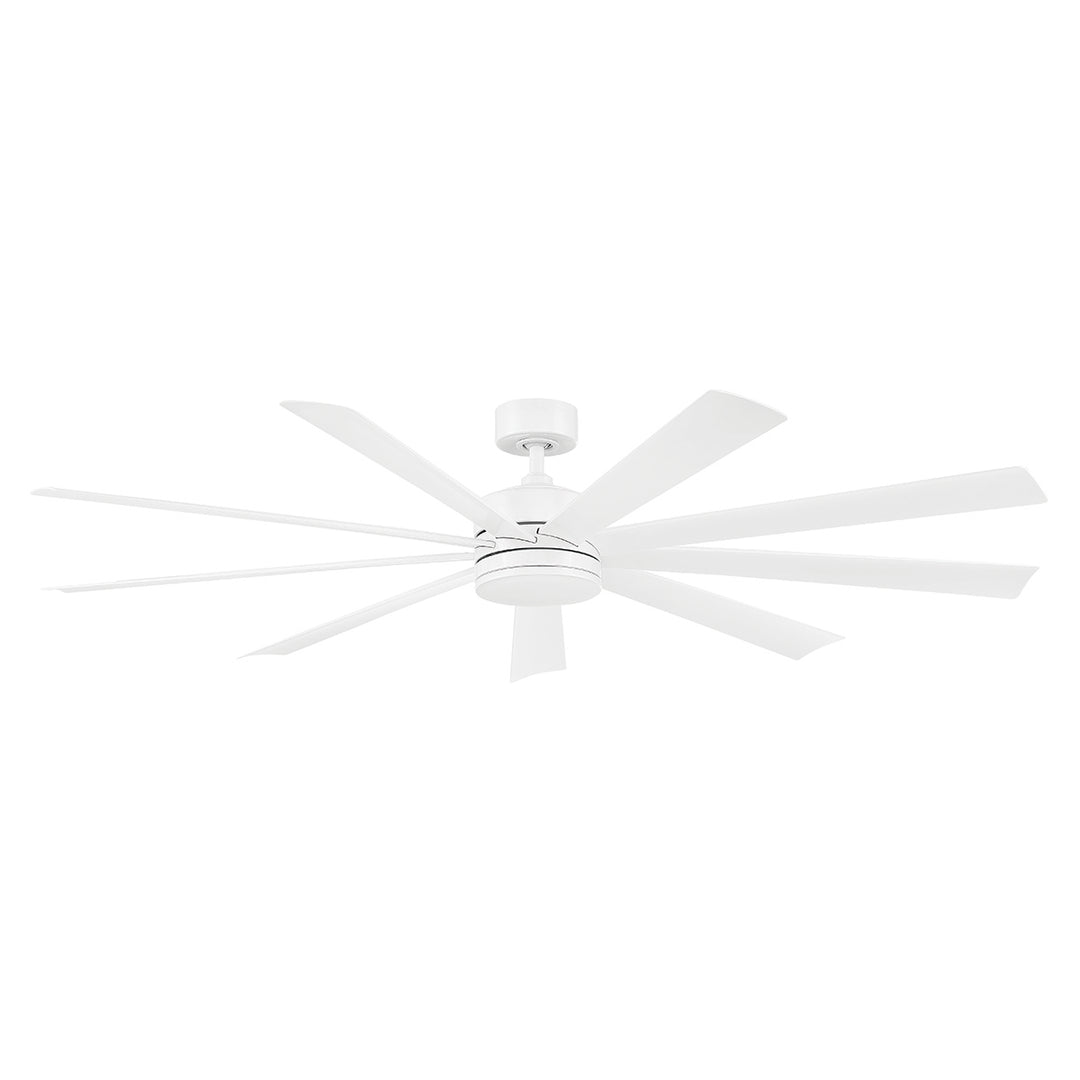 Modern Forms Fans Wynd Xl 72" Smart Outdoor DC Ceiling Fan with 19.5W LED and Remote Control