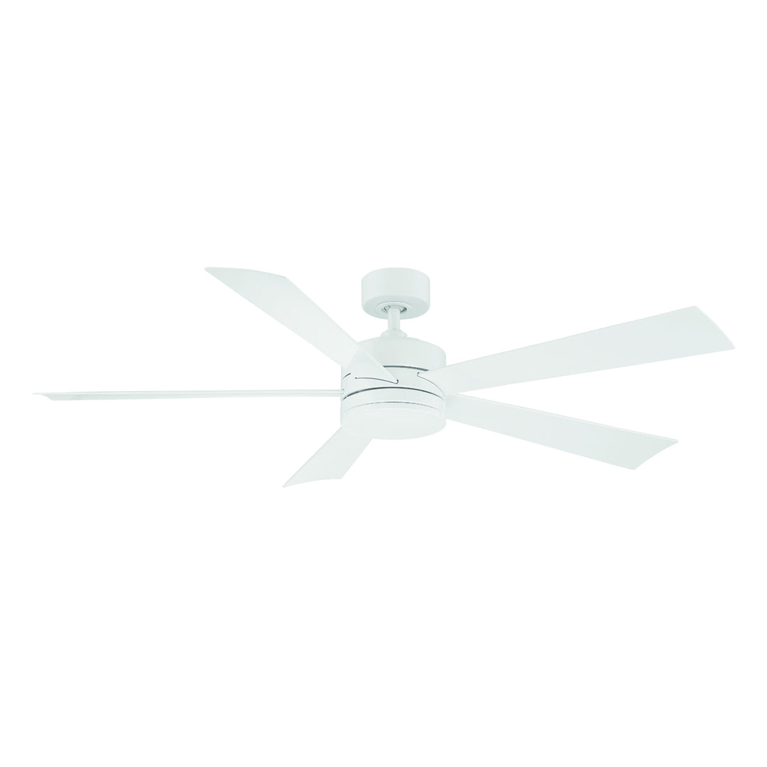 Modern Forms Fans Wynd Smart Outdoor DC Ceiling Fan with 19.5W CCT LED and Remote Control