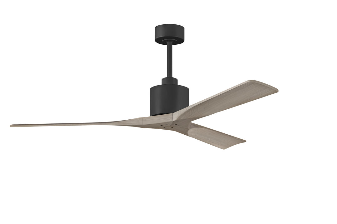 Matthews Fan Company Nan 60" Indoor/Outdoor DC Ceiling Fan with Remote and Wall Control