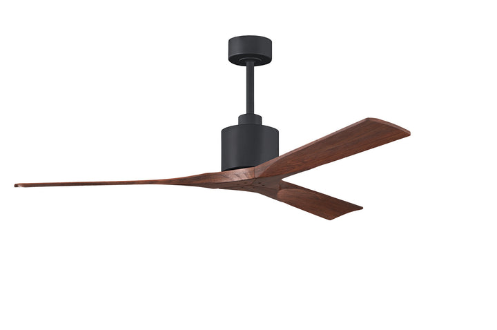 Matthews Fan Company Nan 60" Indoor/Outdoor DC Ceiling Fan with Remote and Wall Control