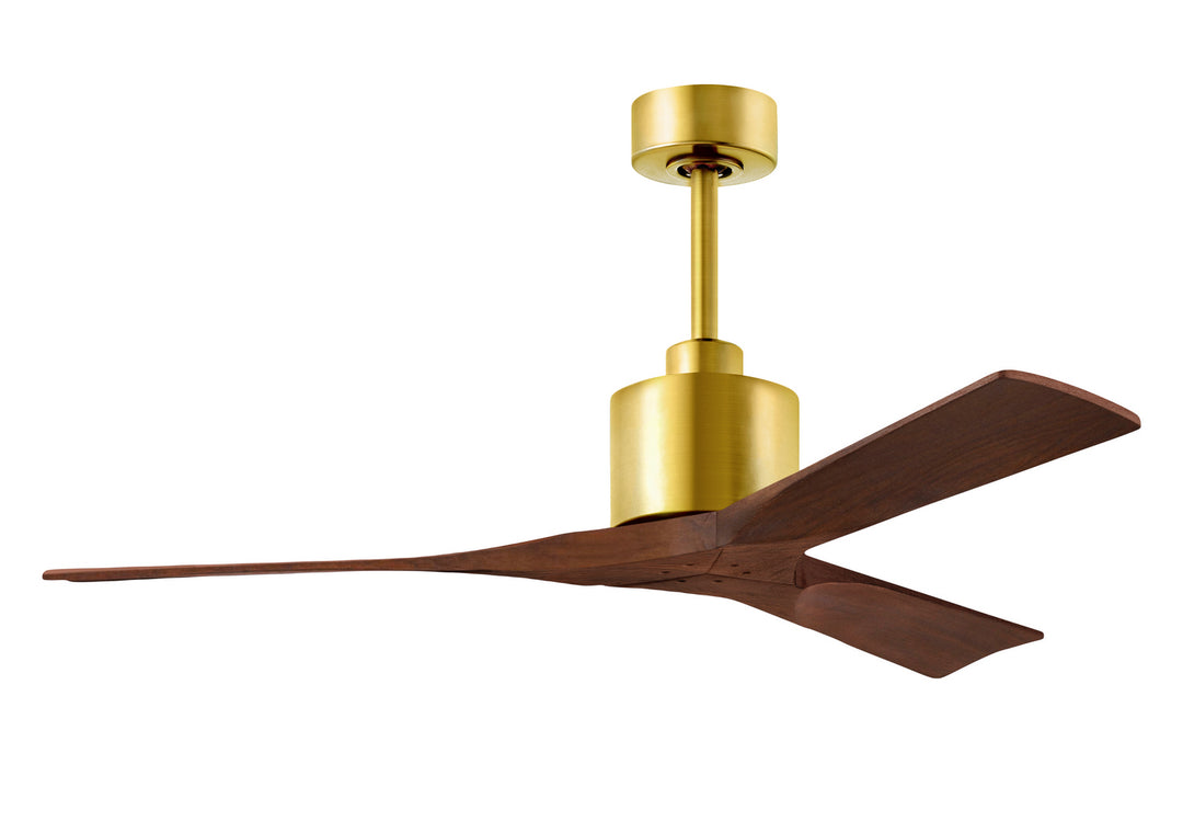 Matthews Fan Company Nan 52" Indoor/Outdoor DC Ceiling Fan with Remote and Wall Control