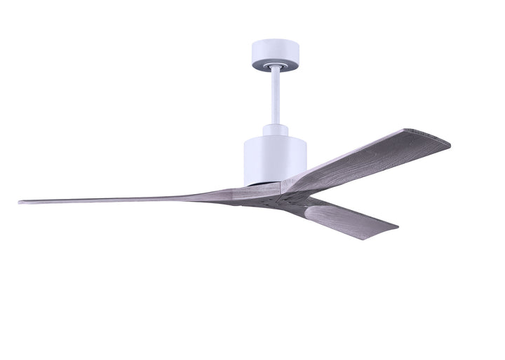 Matthews Fan Company Nan 60" Indoor/Outdoor DC Ceiling Fan with Remote and Wall Control