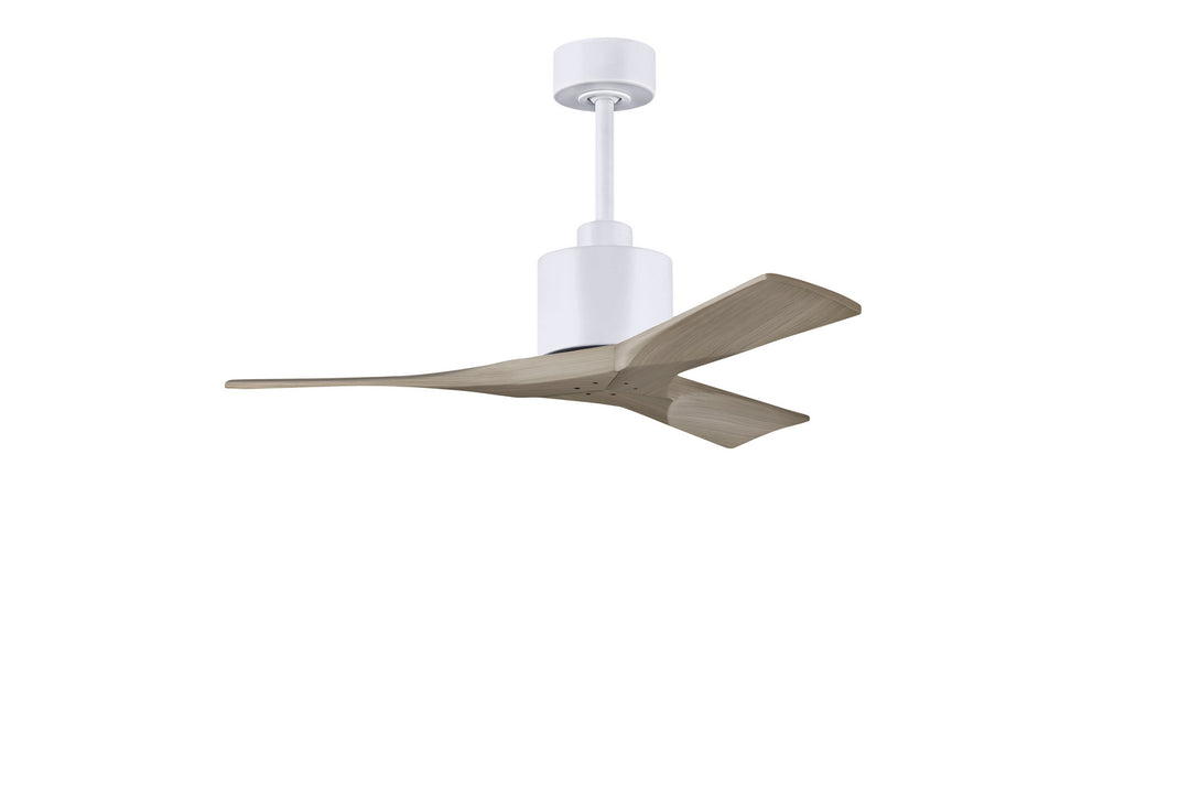 Matthews Fan Company Nan 42" Indoor/Outdoor DC Ceiling Fan with Remote and Wall Control