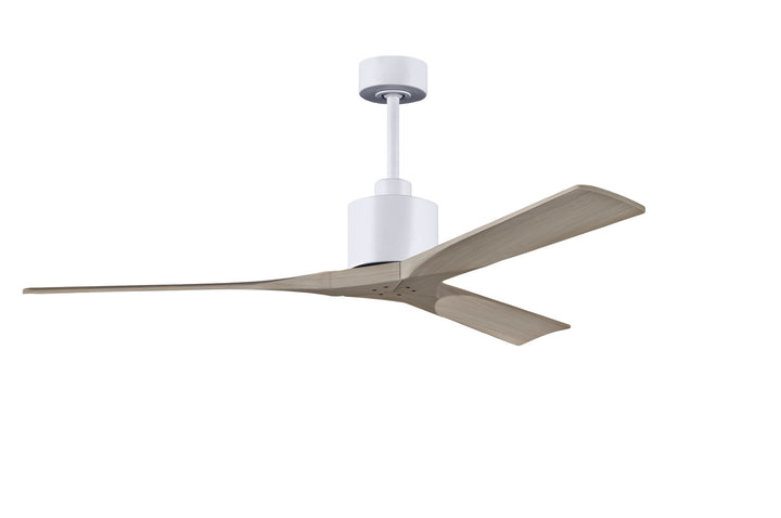 Matthews Fan Company Nan 60" Indoor/Outdoor DC Ceiling Fan with Remote and Wall Control