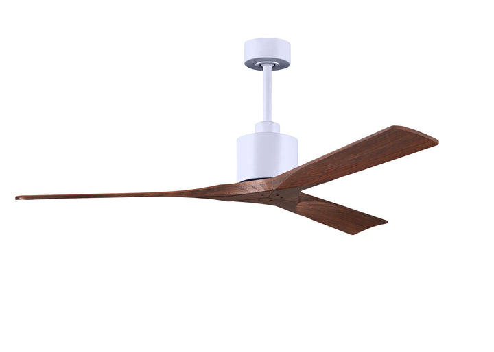 Matthews Fan Company Nan 60" Indoor/Outdoor DC Ceiling Fan with Remote and Wall Control