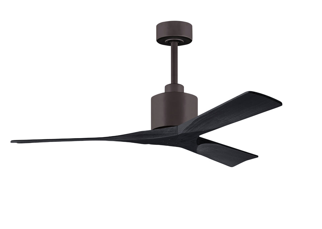 Matthews Fan Company Nan 52" Indoor/Outdoor DC Ceiling Fan with Remote and Wall Control