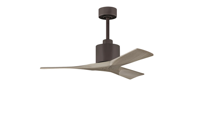 Matthews Fan Company Nan 42" Indoor/Outdoor DC Ceiling Fan with Remote and Wall Control