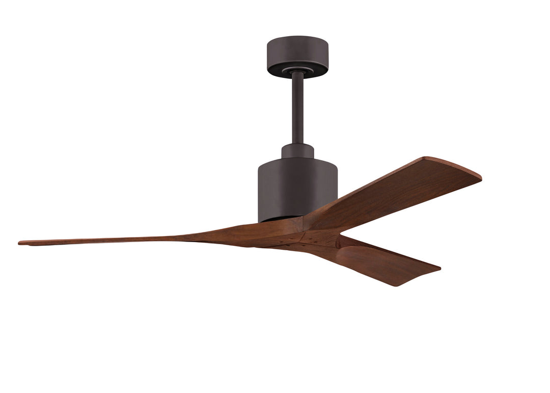 Matthews Fan Company Nan 52" Indoor/Outdoor DC Ceiling Fan with Remote and Wall Control